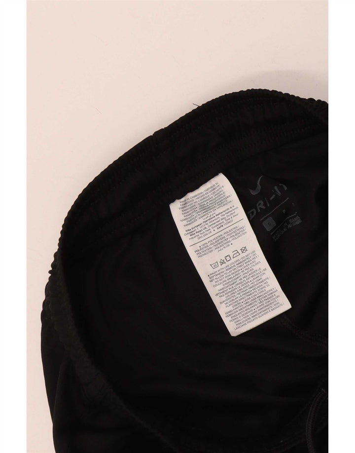 Nike Damen Dri Fit Sport Shorts UK 8 Small Schwarz Polyester