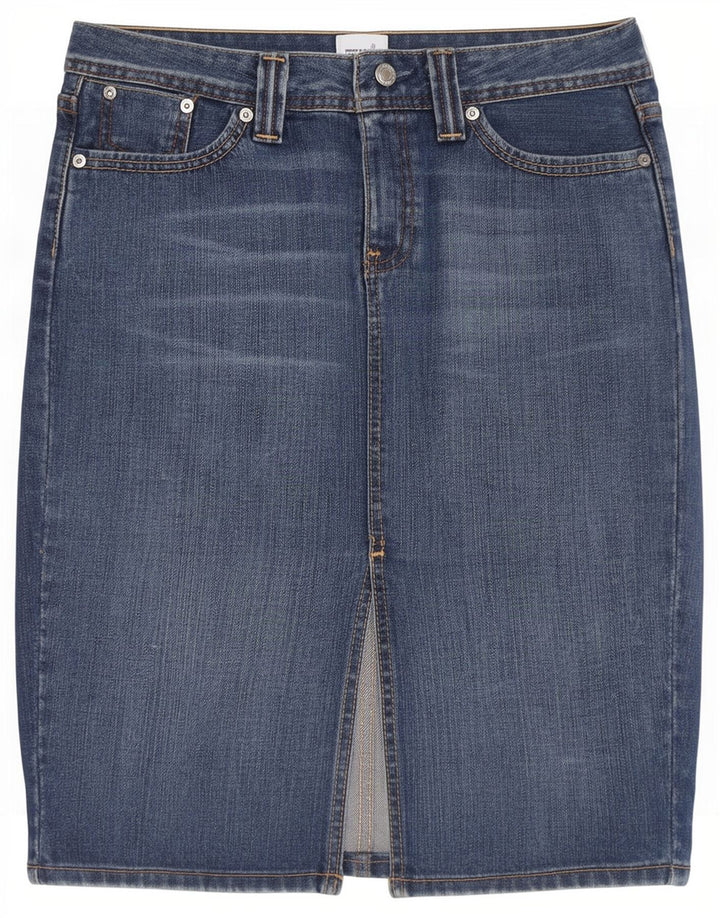 Levi's Damen-Jeansrock, mittelgroß, W30, blaue Baumwolle