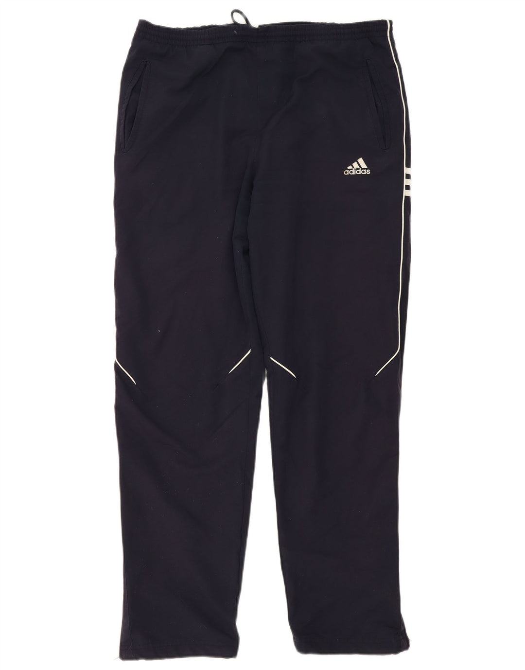 Adidas Herren-Trainingshose, groß, marineblau, Polyester
