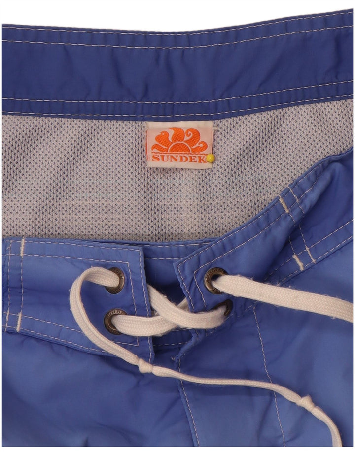 Sundek Herren Badeshorts Mittelblau