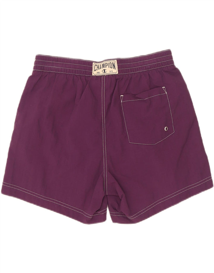 Champion Damen Badeshorts Medium Lila Polyamid