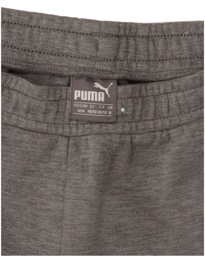 Puma Herren-Trainingshose, Mittelgrau, Farbblock