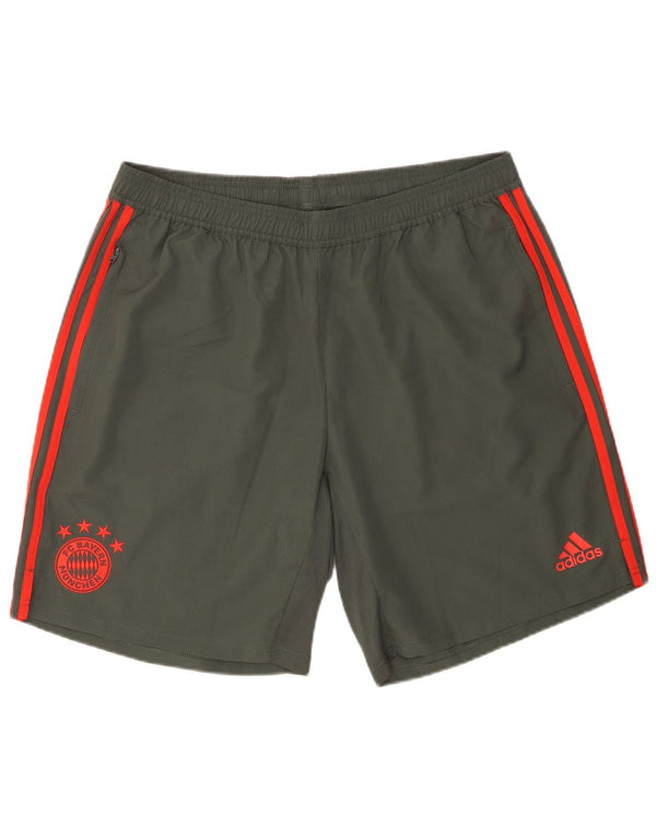 Adidas Herren FC Bayern München Sport Shorts XL Grün Polyester