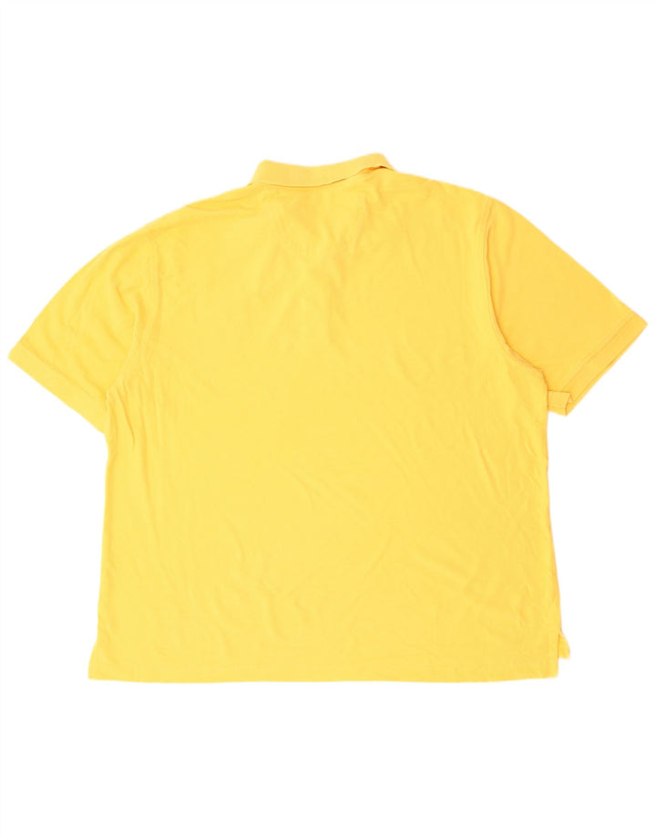 IZOD Herren Poloshirt XL Gelb Baumwolle