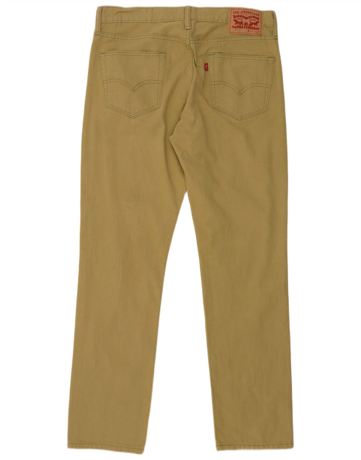 Levi's Herren 511 Slim Jeans W34 L32 Khaki Baumwolle