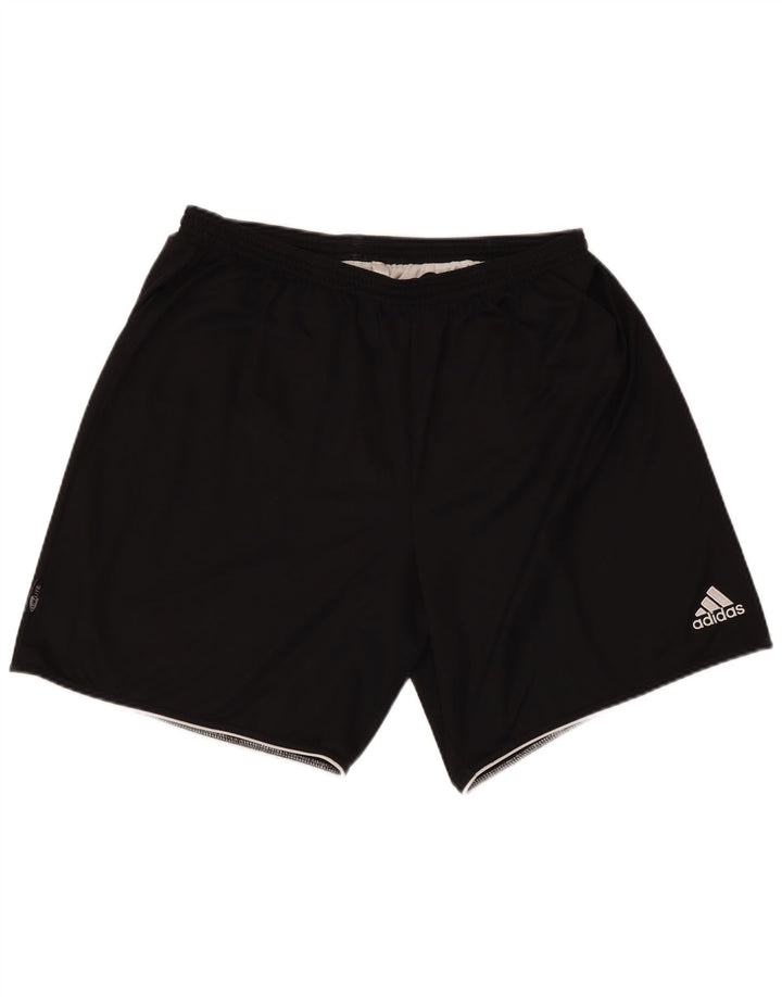 ADIDAS Herren Climalite Sport Shorts UK 46 XL Schwarz Polyester