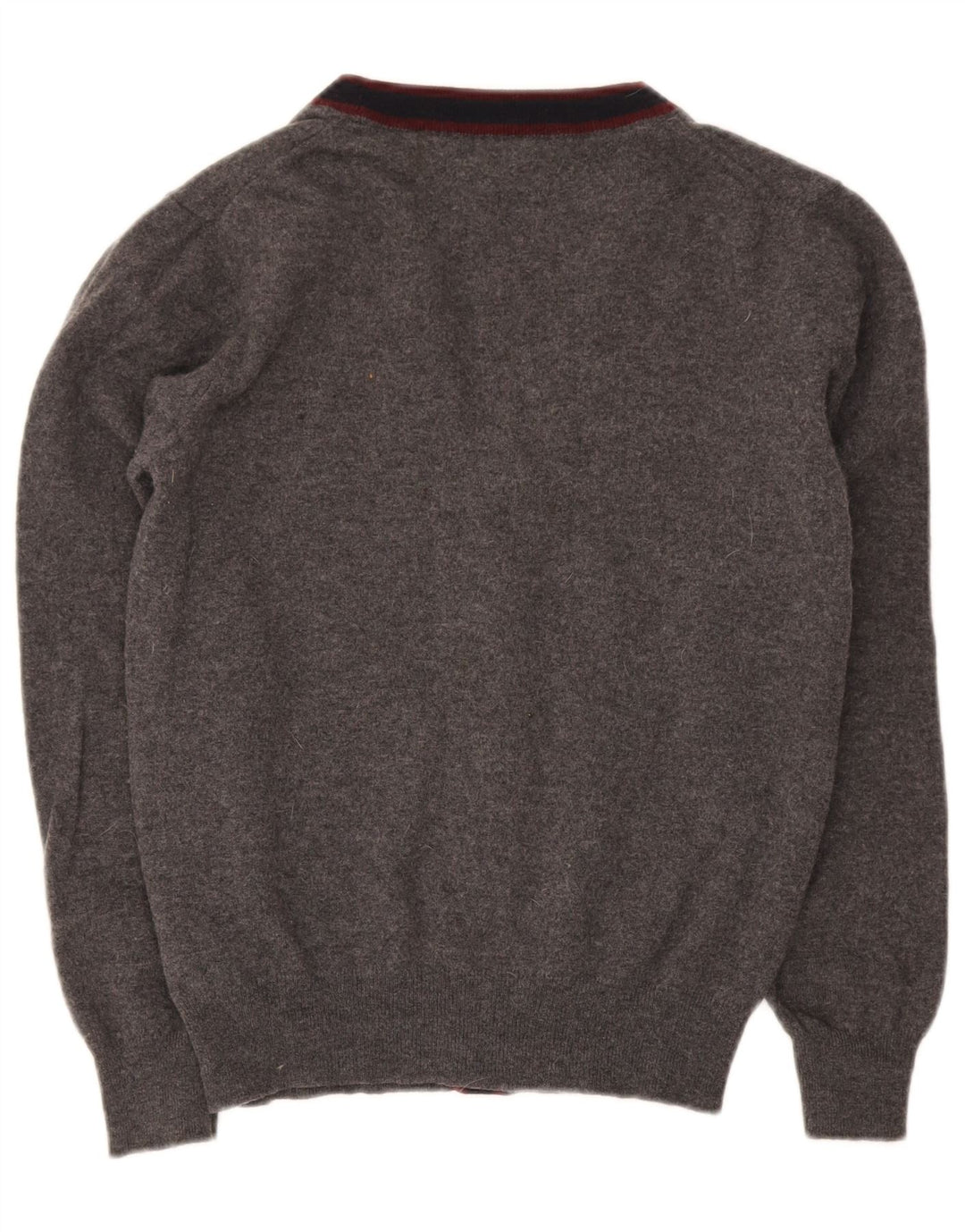 Fred Perry Herren mittelgraue Wolle