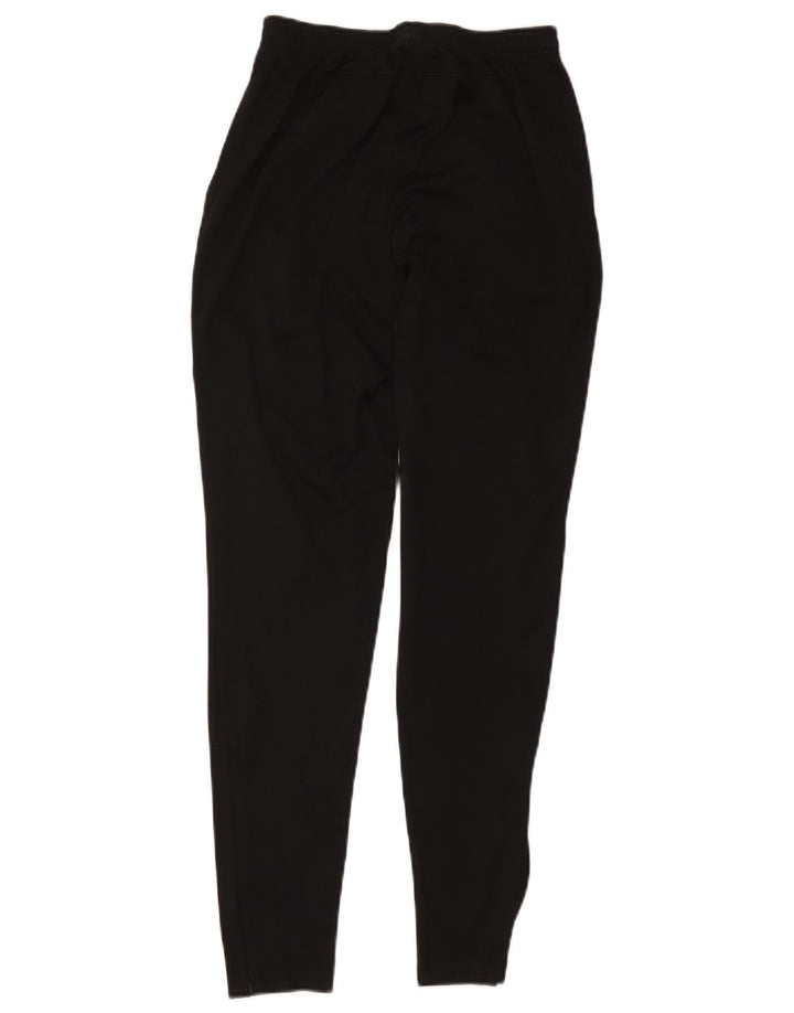 Nike Damen Dri Fit Graphic Trainingshose UK 8 Small Schwarz Polyester