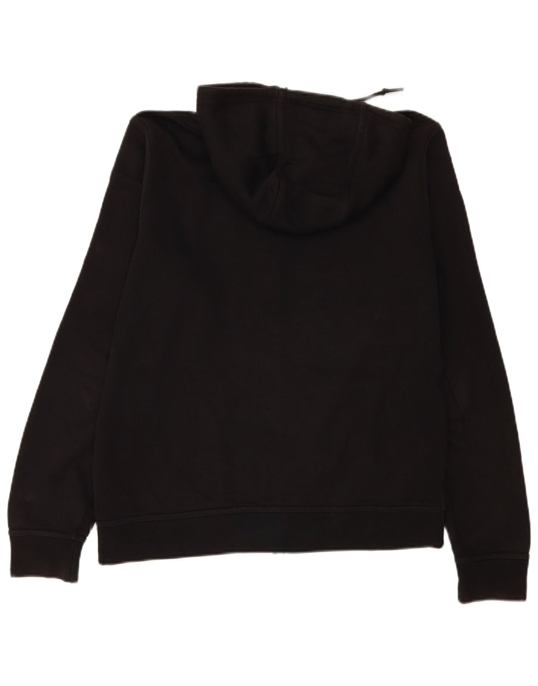 Nike Herren-Kapuzenpullover mit Reißverschluss, groß, aus schwarzer Baumwolle