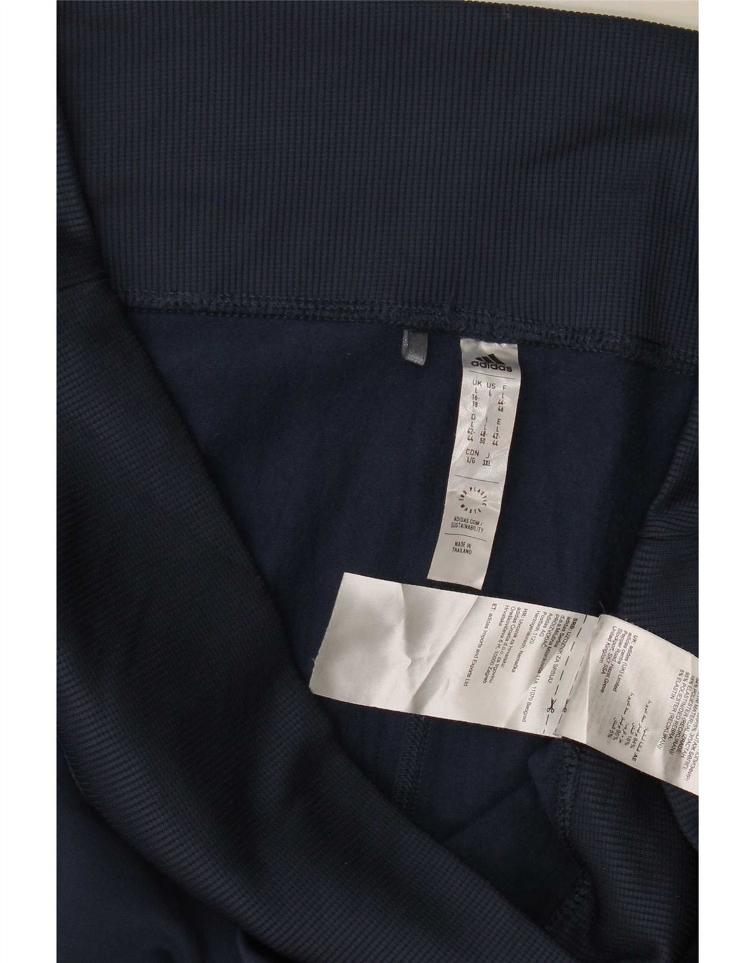 Adidas Damen Aeroready Leggings UK 16/18 Large Marineblau Polyester