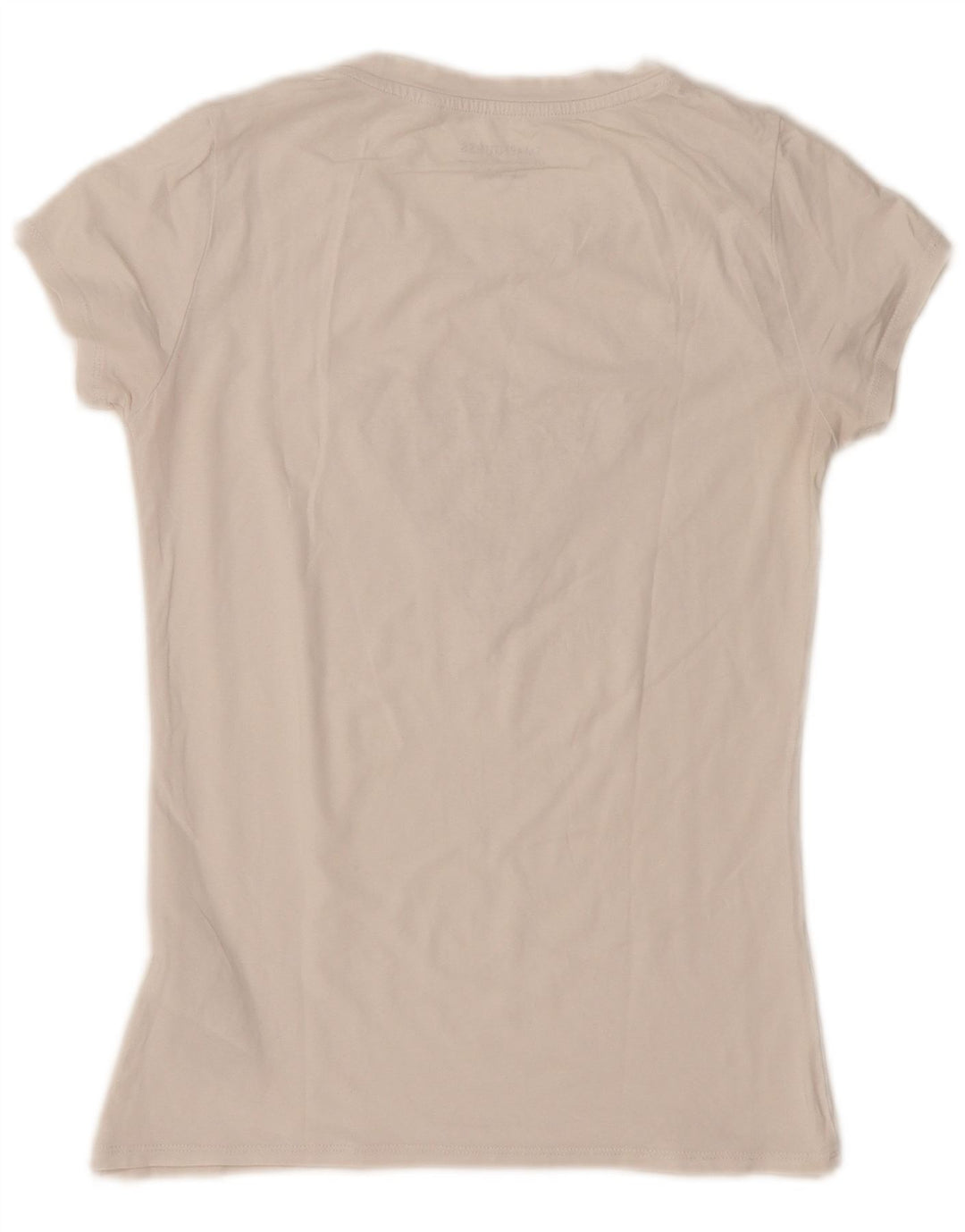 Guess Grafik-T-Shirt-Oberteil für Damen, UK 12, mittelgrau, aus Baumwolle