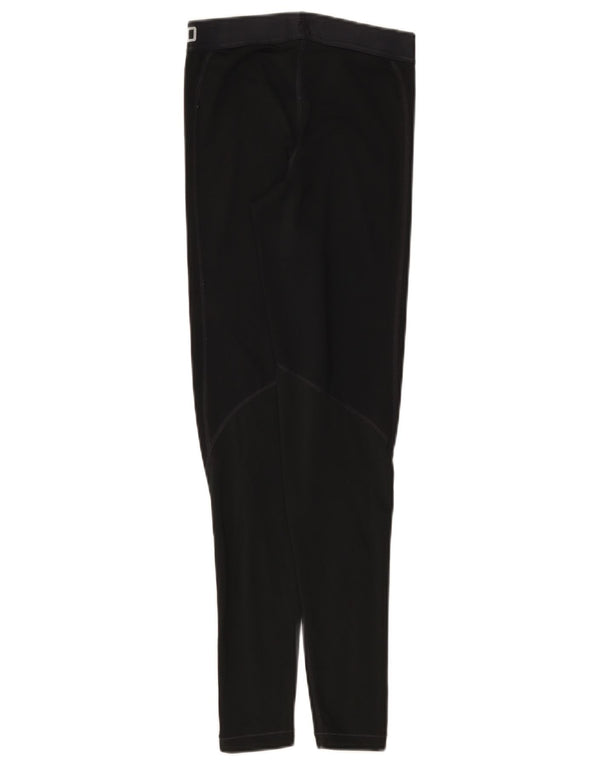 Nike Damen Dri Fit Graphic Leggings UK 4 XS Schwarz