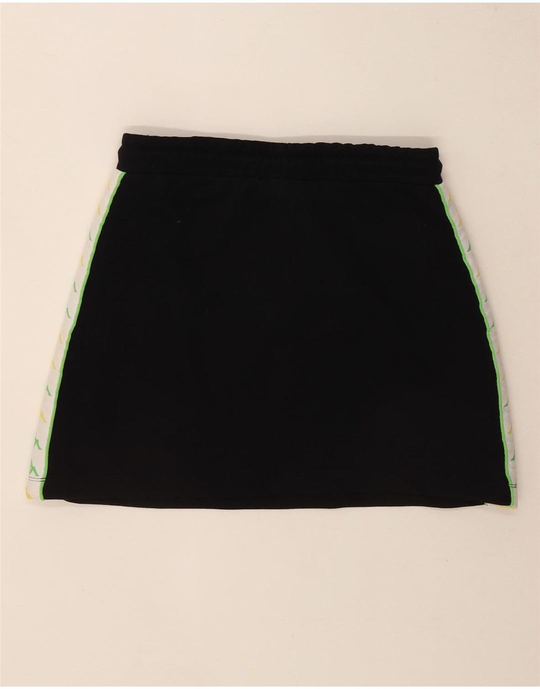 Kappa Womens Graphic Rock UK 14 Mittelschwarze Colourblock-Baumwolle