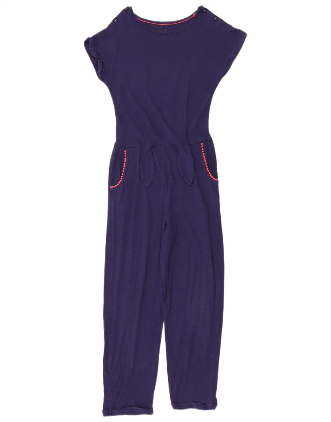 Boden Mädchen-Overall, 9–10 Jahre, blaue Viskose