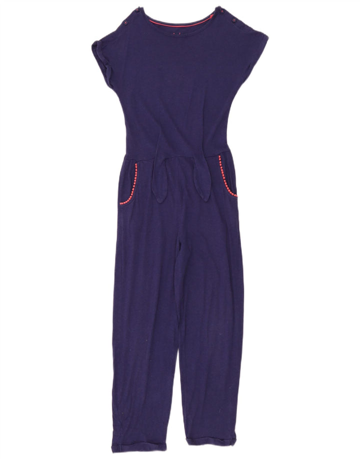 Boden Mädchen-Overall, 9–10 Jahre, blaue Viskose