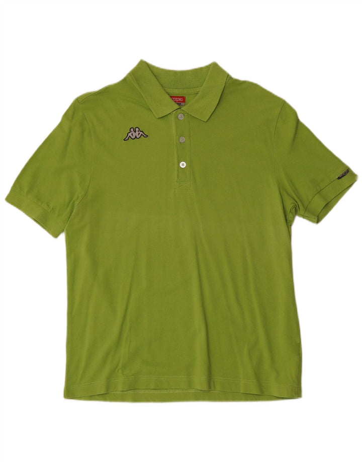 Kappa Herren Poloshirt Mittelgrün
