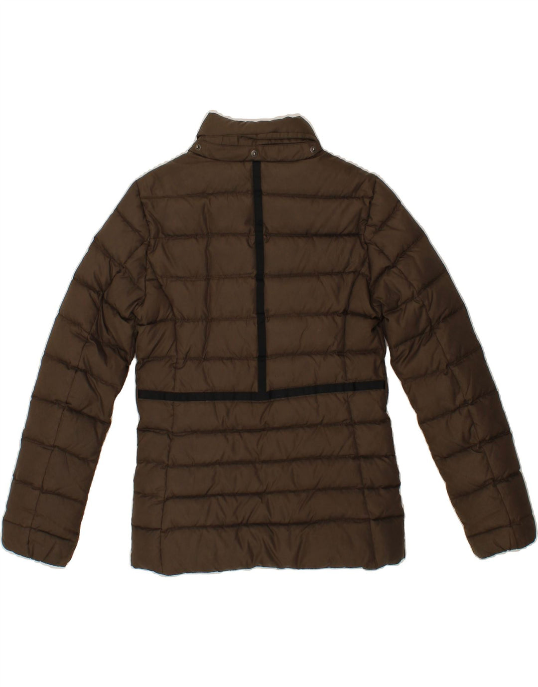 TOMMY HILFIGER Womens Loose Fit Padded Jacket UK 6 XS Brown Polyester Vintage Tommy Hilfiger and Second-Hand Tommy Hilfiger from Messina Hembry 