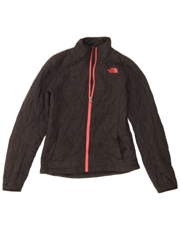 The North Face Damen Steppjacke UK 10 Small Grau Polyester