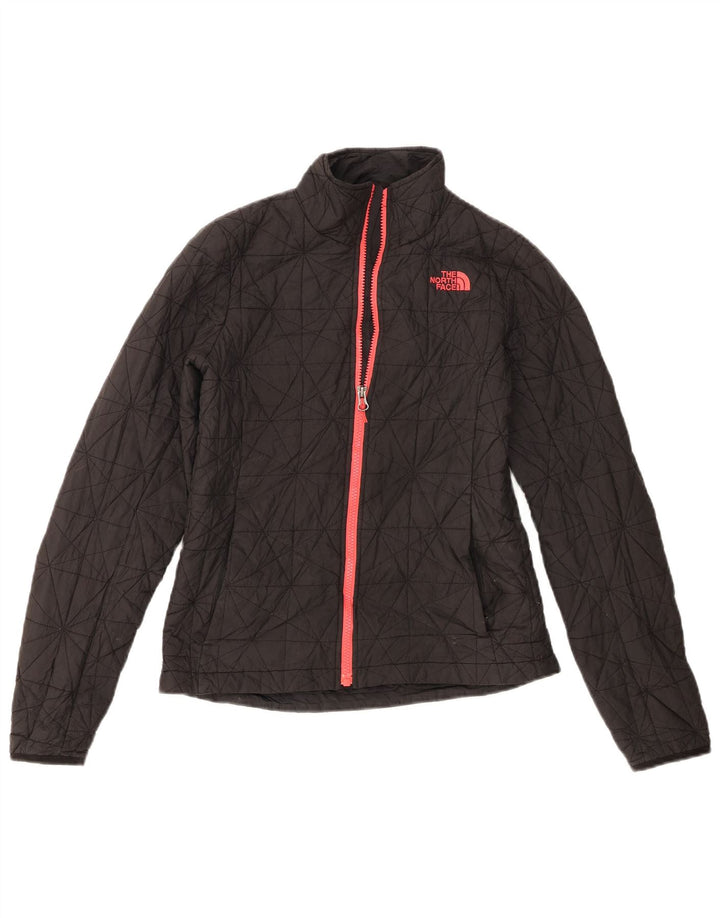 The North Face Damen Steppjacke UK 10 Small Grau Polyester