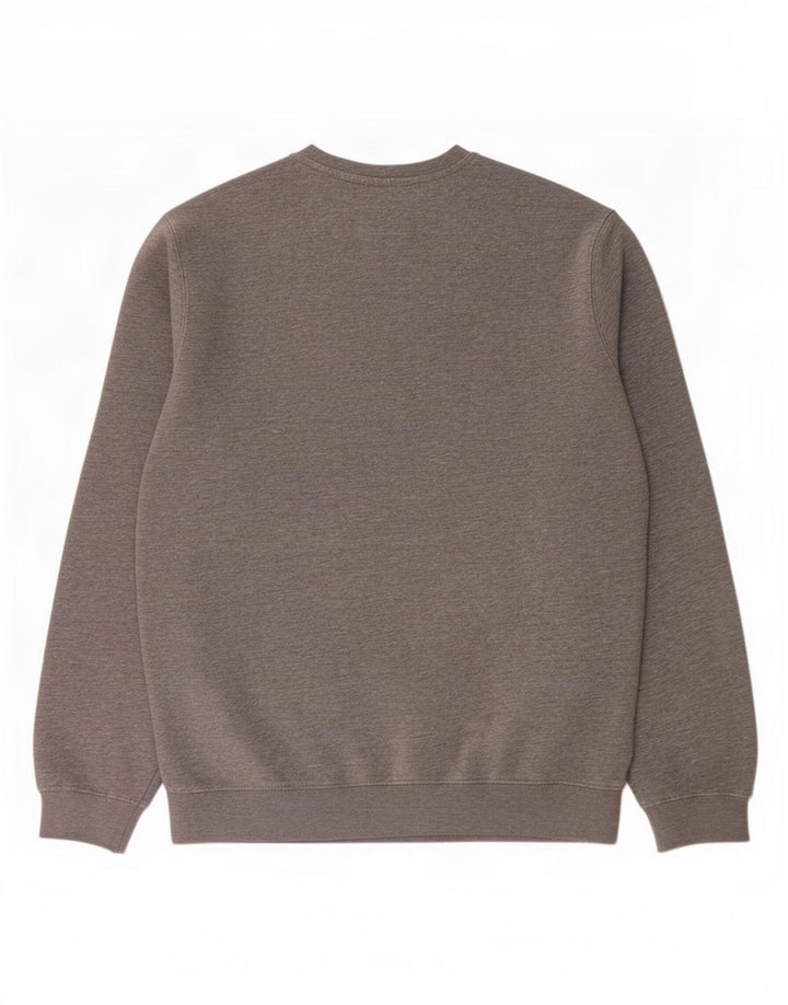 Champion Herren-Sweatshirt mit Grafik, mittelgrau gefleckte Baumwolle