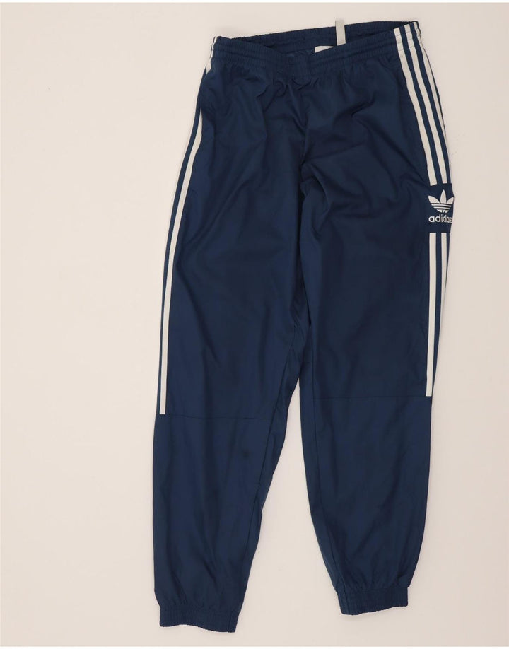 Adidas Herren-Trainingshose, Jogginghose, Mittelblau, Polyester