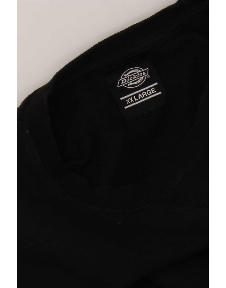 Dickies Herren Sweatshirt Pullover 2XL Schwarz Baumwolle