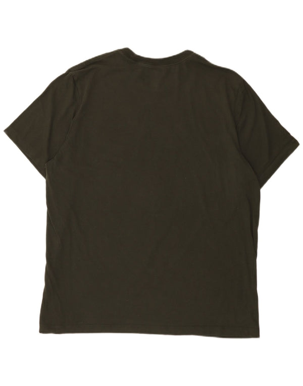 Nike Herren Dri Fit Graphic T-Shirt Top 2XL Khaki