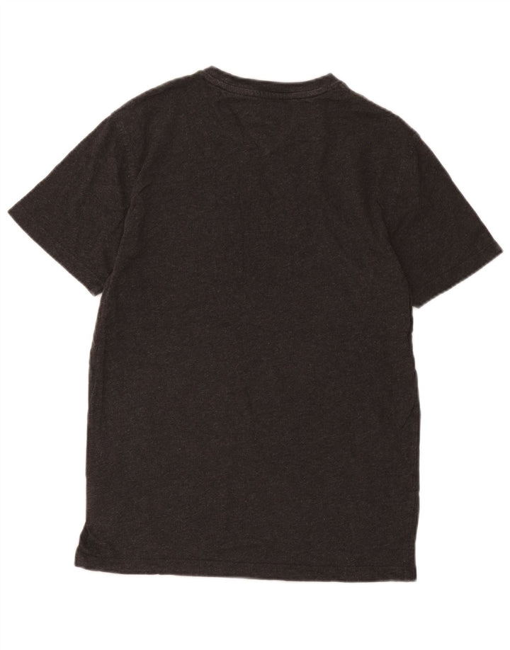 Tommy Hilfiger Herren T-Shirt Top Small Grau Baumwolle