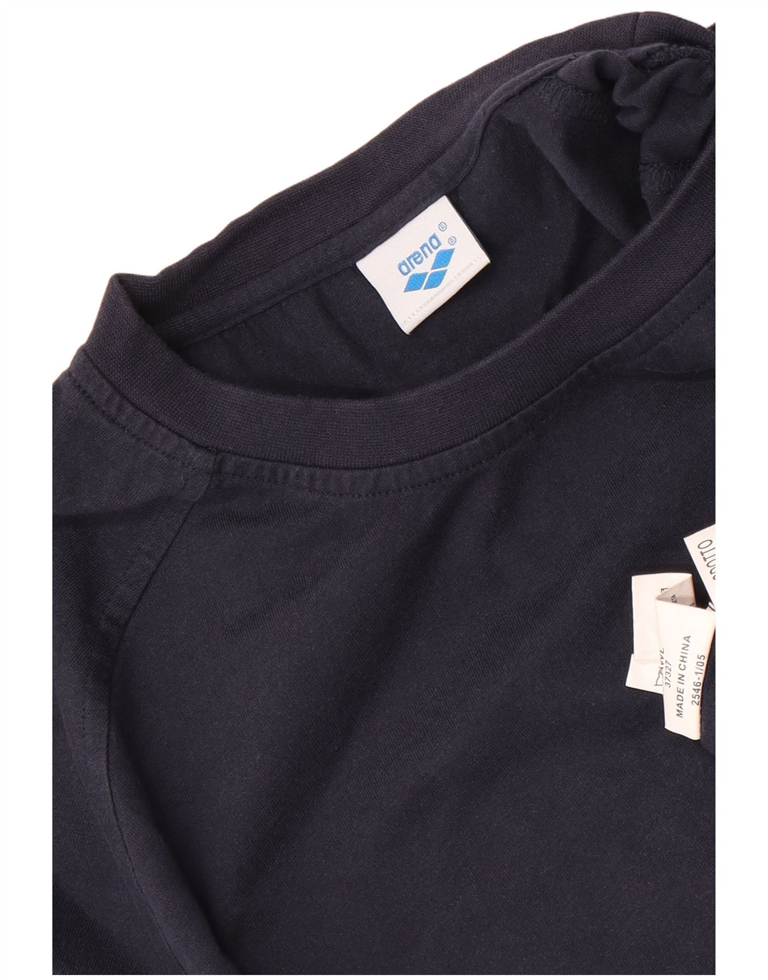 Arena Herren-T-Shirt mit Grafik, mittelgroß, marineblau, Baumwolle