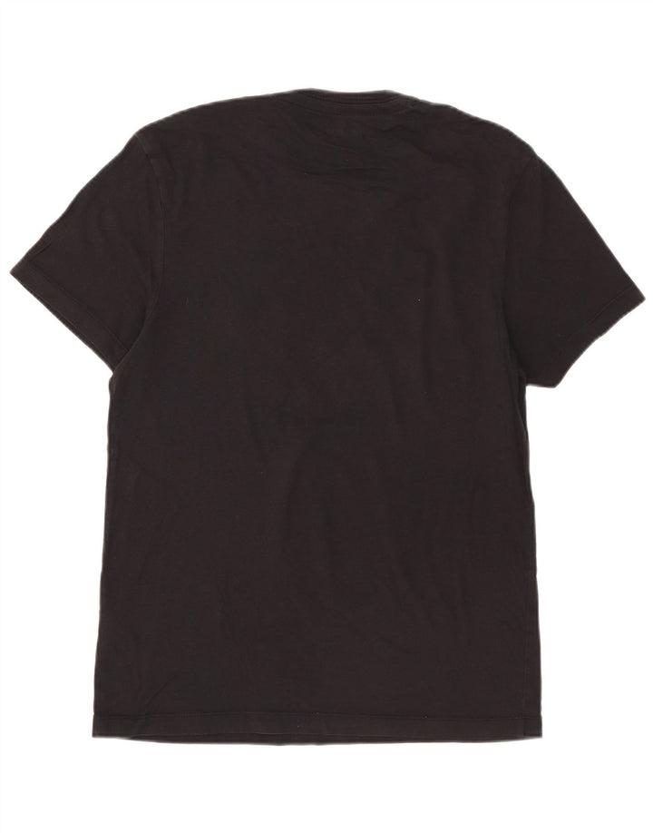 True Religion Herren-T-Shirt mit Grafik, Größe S, schwarze Baumwolle