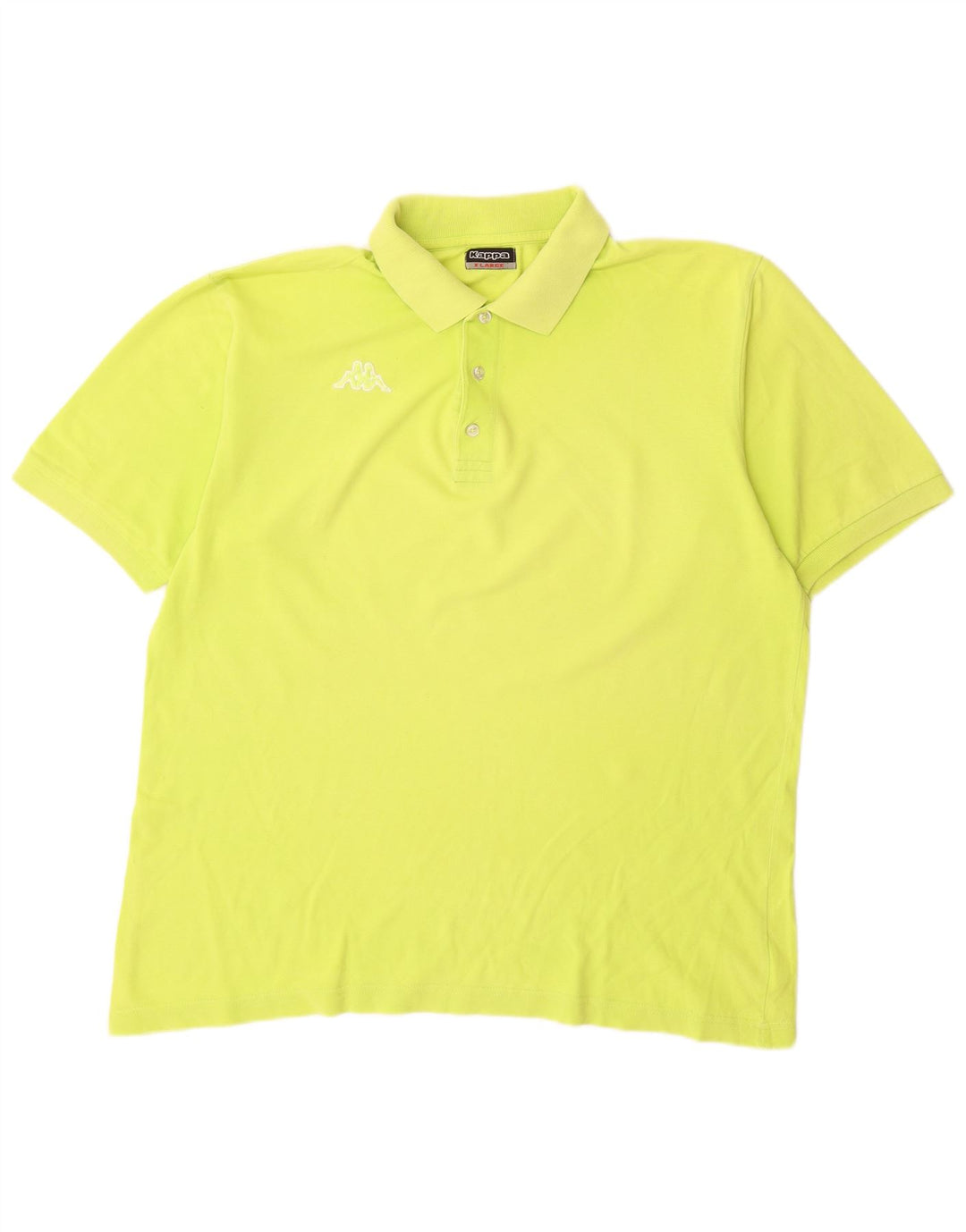Kappa Herren Poloshirt XL Grüne Baumwolle