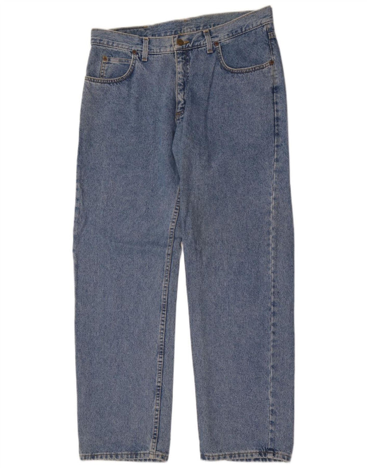 Lee Herren Ranger Straight Jeans W36 L32 Blaue Baumwolle