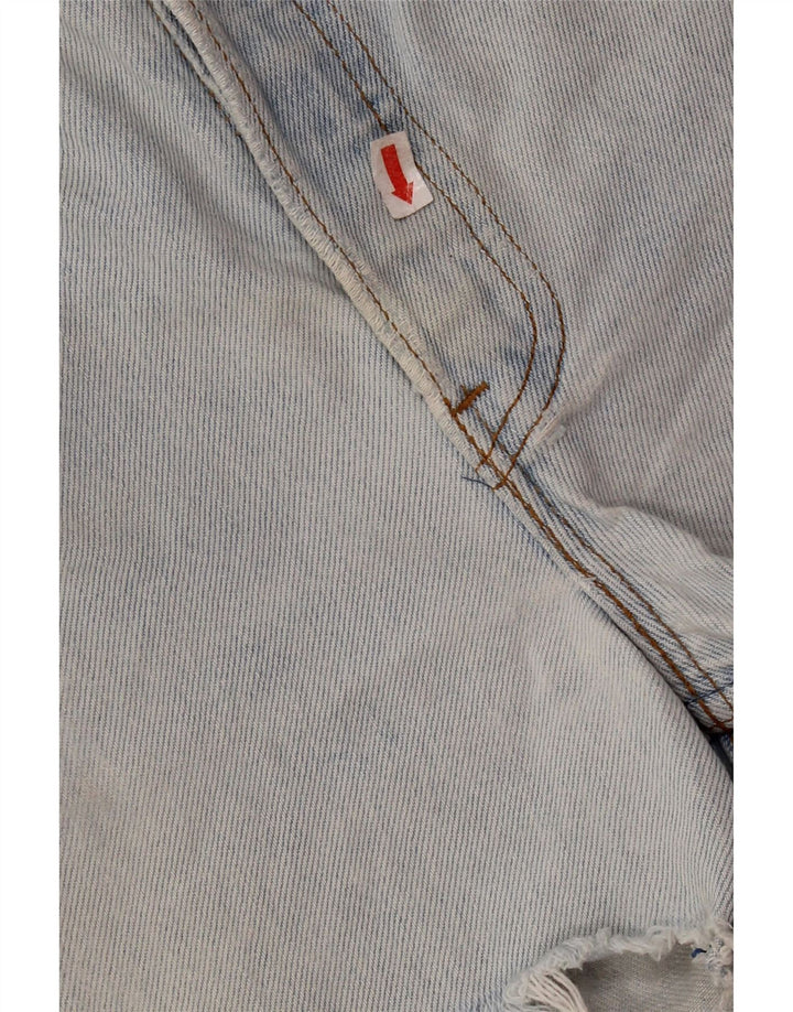 LEVI'S Herren 501 Jeansshorts W30 Mittelblau