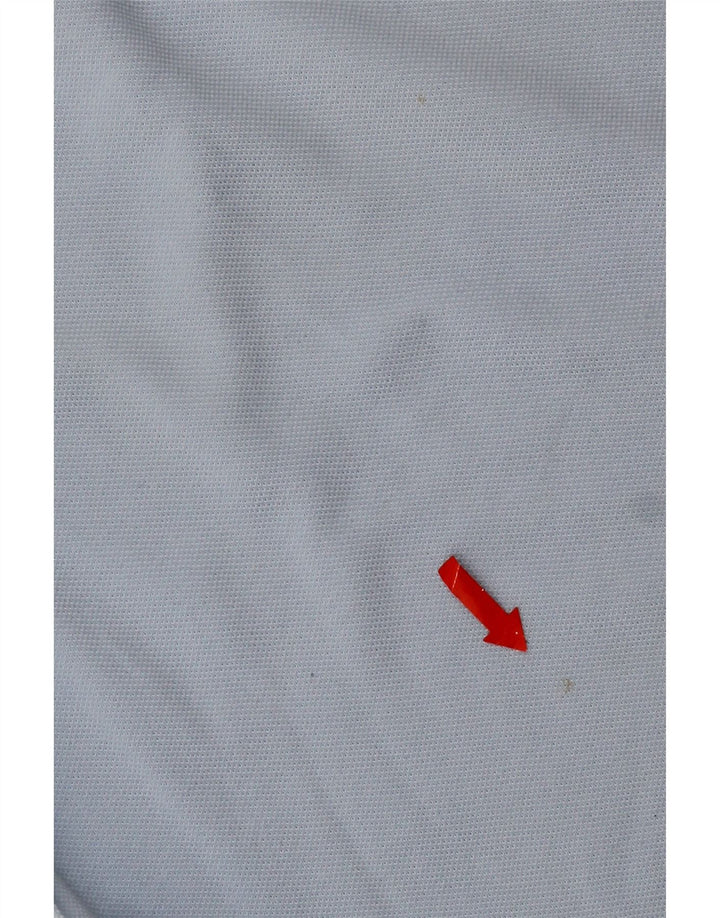Lacoste Damen-Poloshirt, Größe 44, große blaue Baumwolle