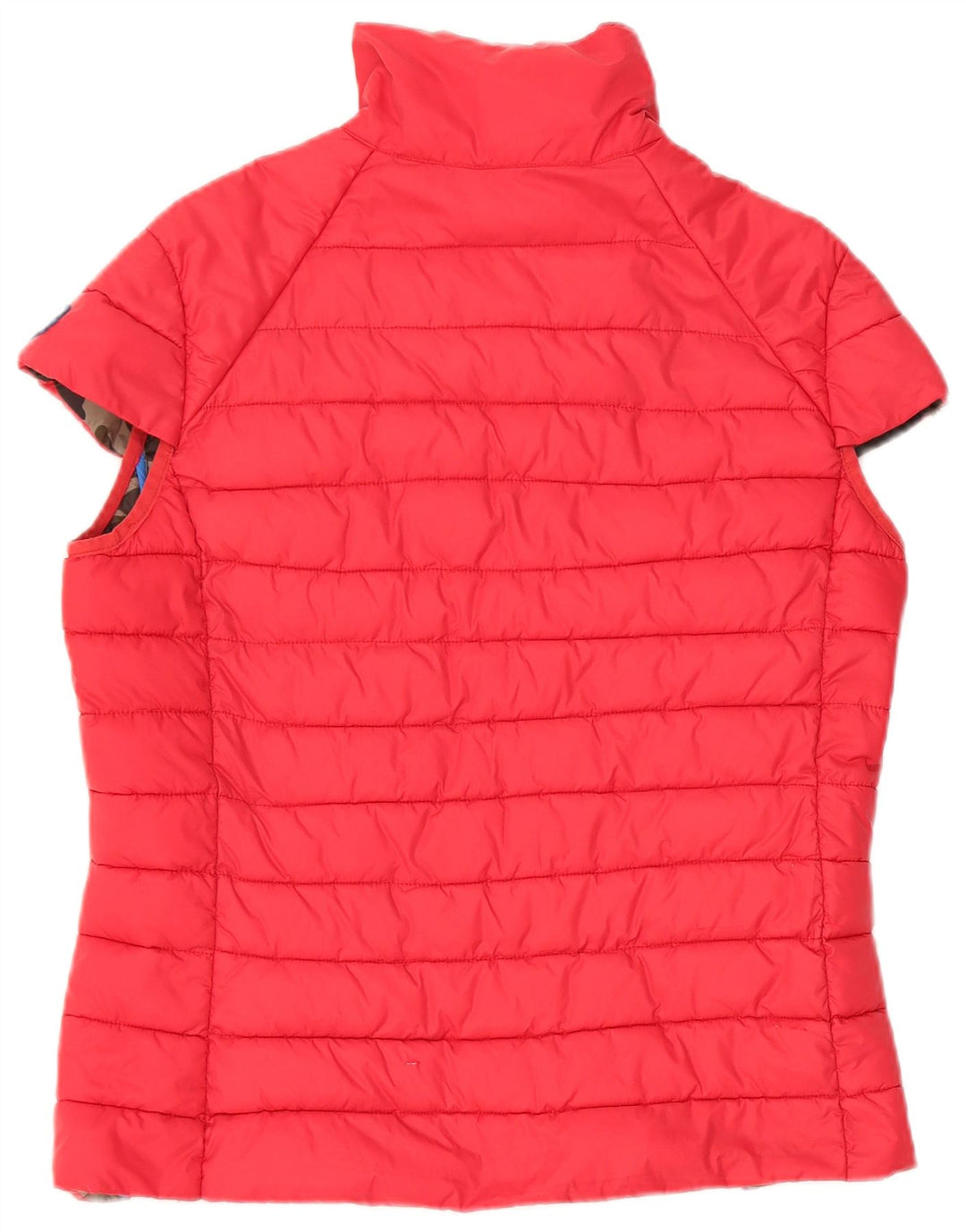 Invicta Damen Wattierte Weste UK 16 Large Rot Polyamid