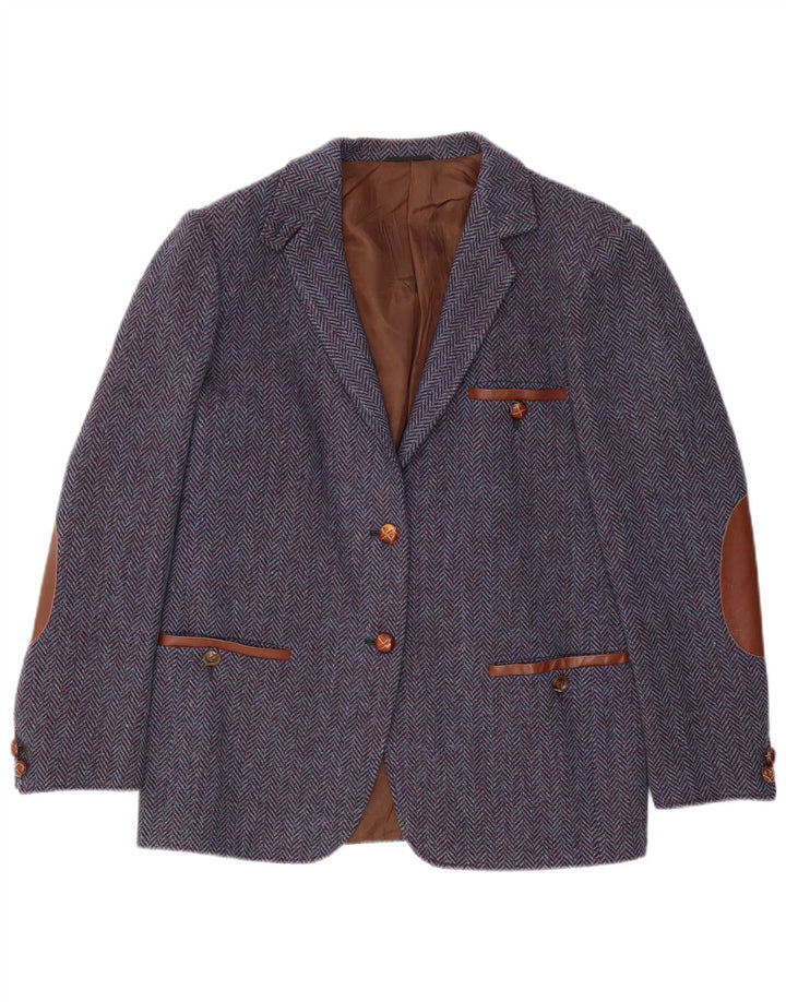 Sportmax Damen Country Wear Blazer Jacke IT 44 Medium Navy Blue