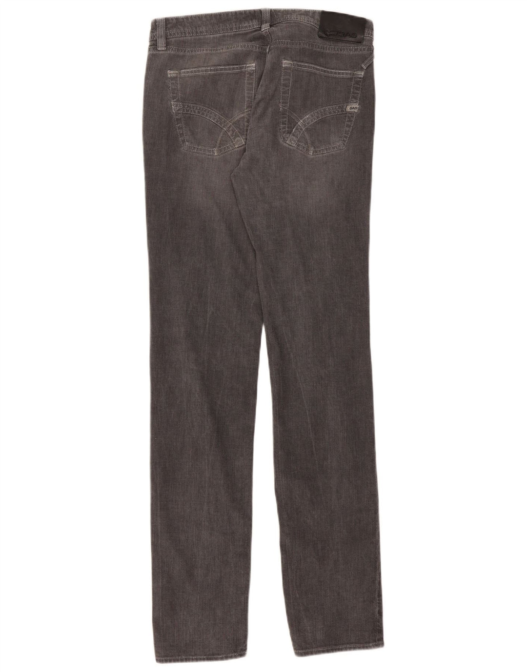 Gas Herren Albert Slim Jeans W32 L34 Graue Baumwolle