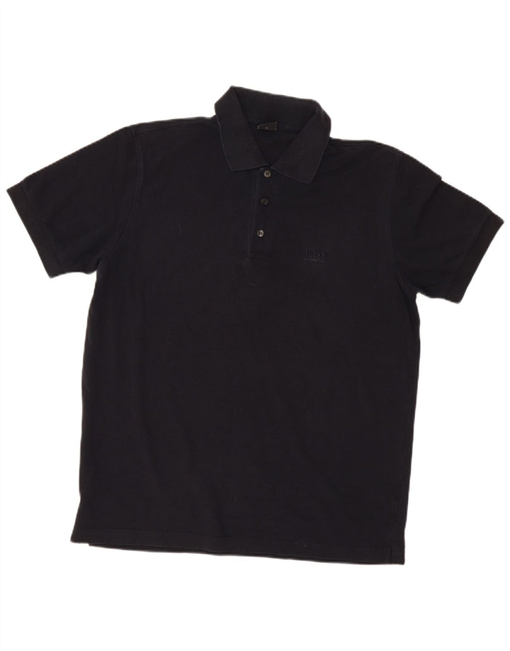 Hugo Boss Herren-Poloshirt, groß, Marineblau