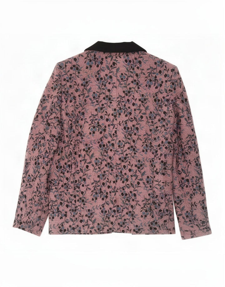 ZADIG & VOLTAIRE Damen Blazerjacke EU 40 Mittelrosa Blumendesigner