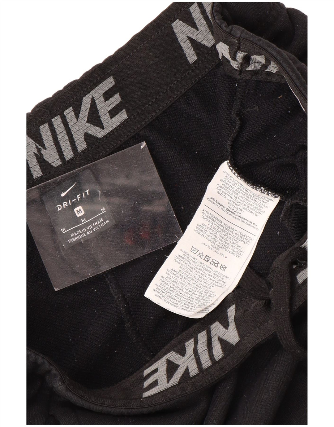 Nike Herren Dri Fit Trainingshose Jogger Mittelschwarzes Polyester