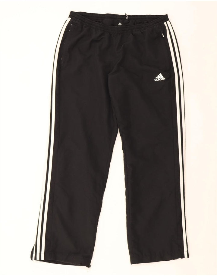 Adidas Damen Trainingshose UK 16/18 Large Schwarz Polyester
