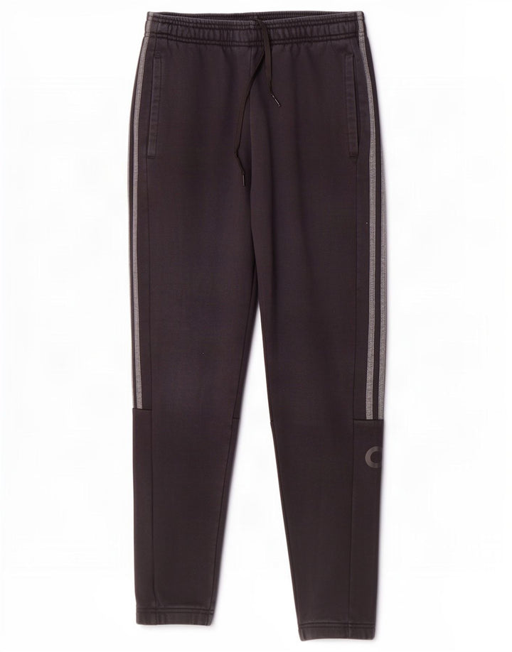 Adidas Herren-Trainingshose mit Grafik, mittelschwarz, Baumwolle