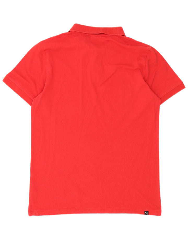 Puma Herren Poloshirt Mittelrote Baumwolle