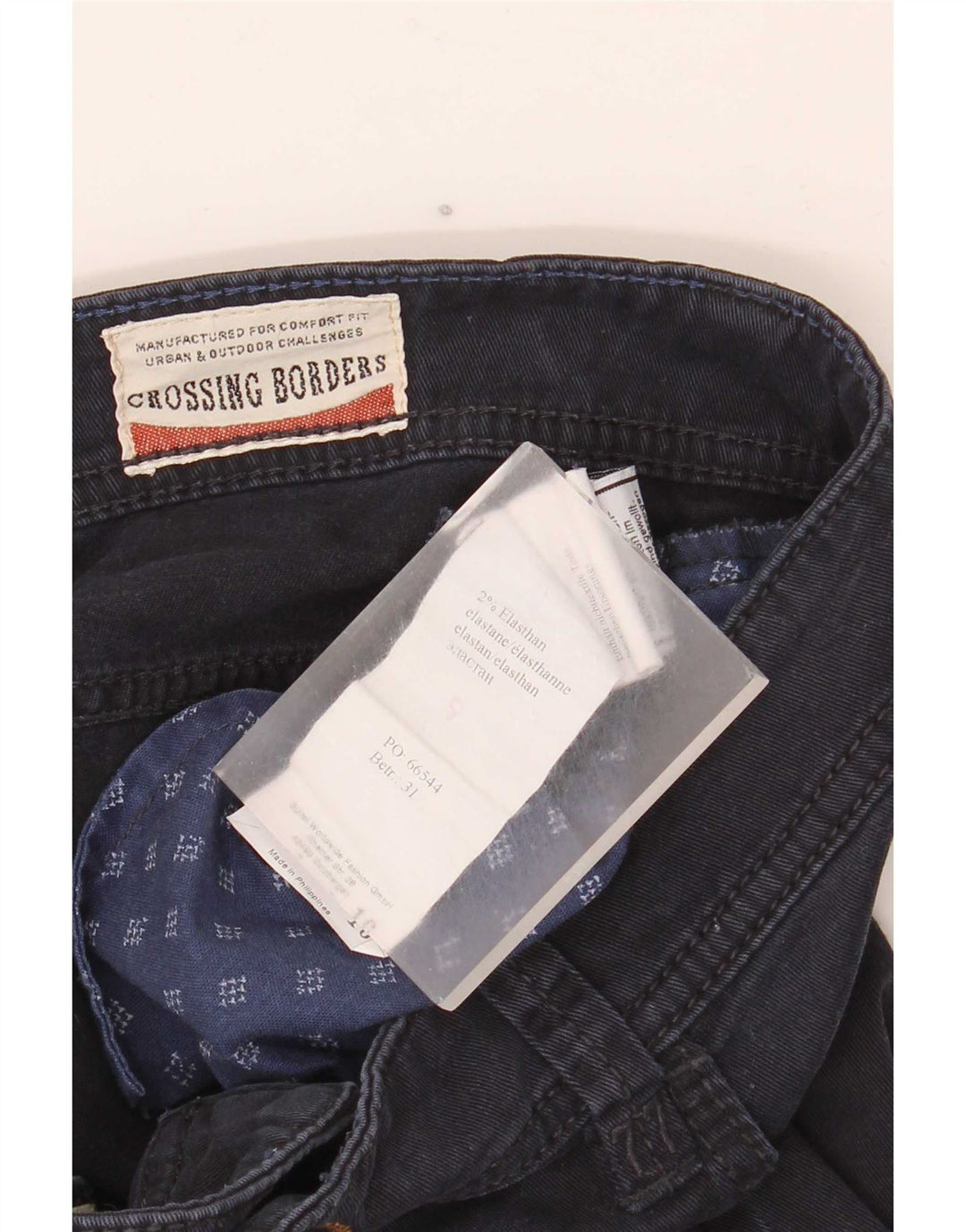 Camel Active Herren Straight Jeans W36 L32 Marineblaue Baumwolle
