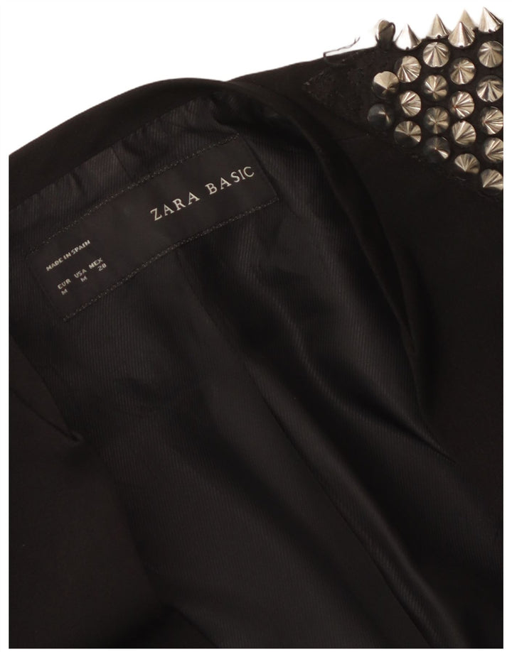 Offene Blazerjacke für Damen von Zara, Gr. 12, mittelschwarz