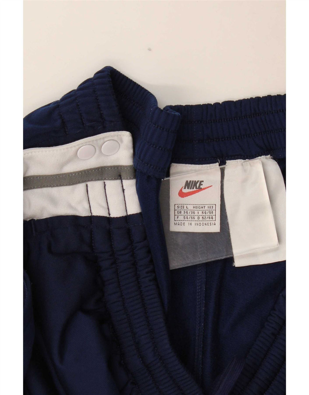 Nike Herren-Trainingshose, Größe L, W36, L32, Marineblau