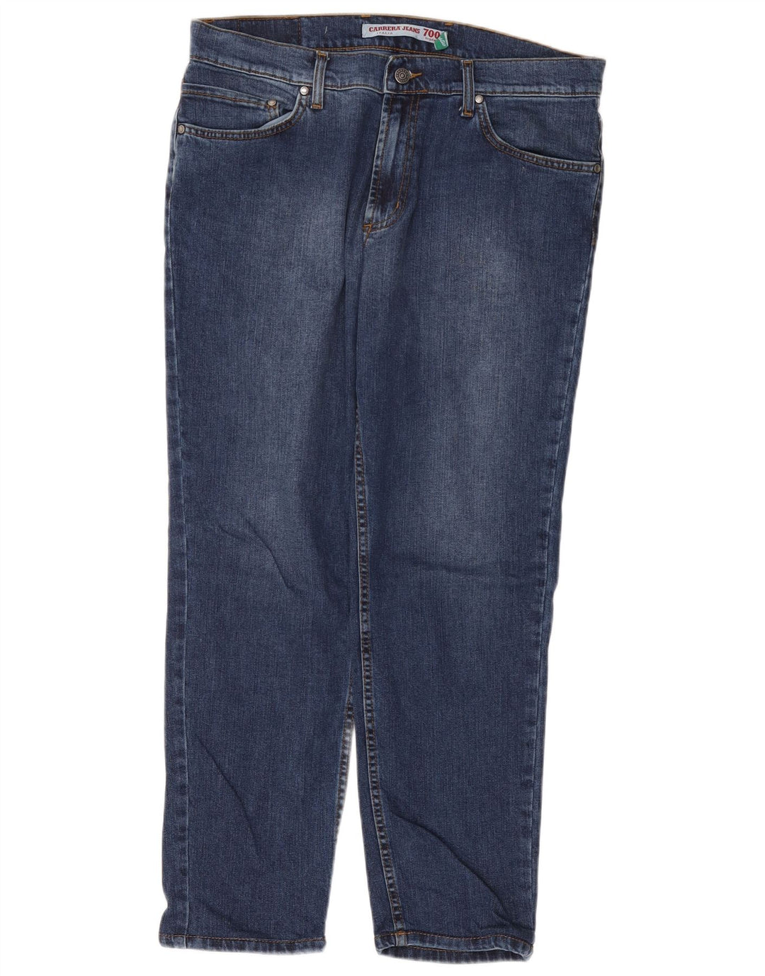 CARRERA Herren 700 Straight Jeans W36 L28 Marineblau Baumwolle