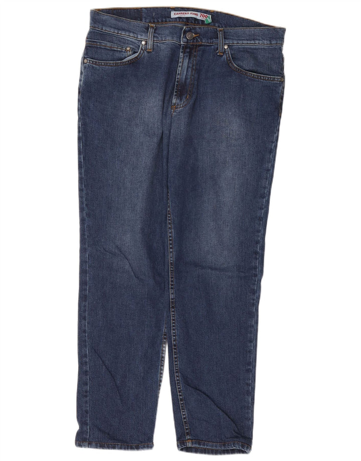 CARRERA Herren 700 Straight Jeans W36 L28 Marineblau Baumwolle