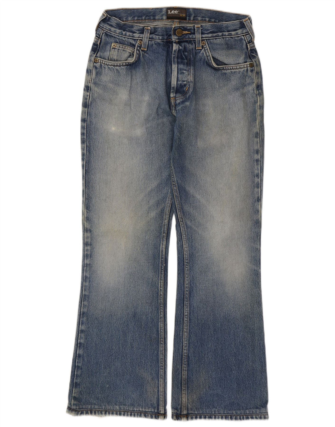 LEE Herren Denver Bootcut Jeans W30 L29 Blaue Baumwolle