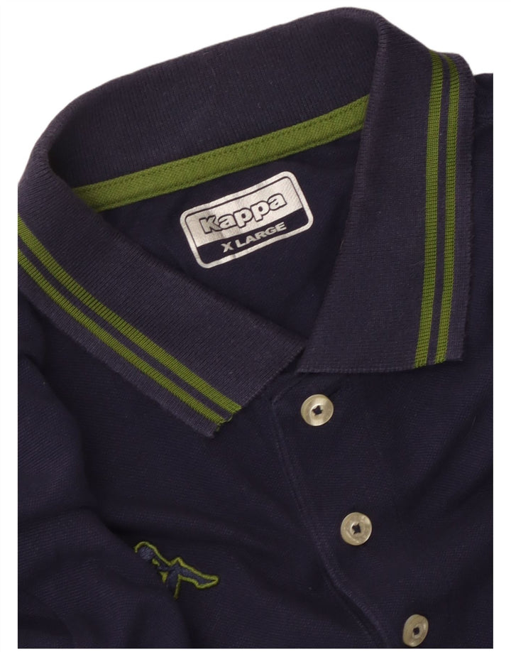 Kappa Herren Poloshirt XL Marineblau